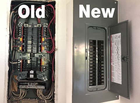 electrical panel replacement breakers upgrade service
